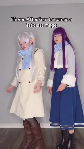Frieren and Fern @missy ・₊✧ #frierenbeyondjourneysend #frieren  #fyp #frierencosplay #foryou #ferncosplay 
