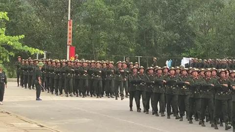 3 tháng tân binh đi điều lệnh tàm tạm thôi☺️#xuhuongtiktok #nvca2024 