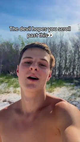 the beach is where you’ll find me🤝 #christiantiktok #jesus #bible 