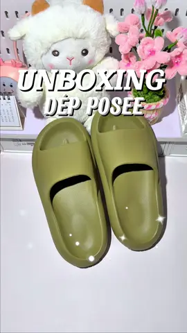 Đã xinh mà còn êm chân lắm nha #posee #unboxing #depposee #dep #poseevn #depdammay 
