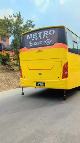 Metro Airbus(Kathmandu-Kakadvitta daily night service)💛#subin07 #thehiacenoids #busacenepal07 