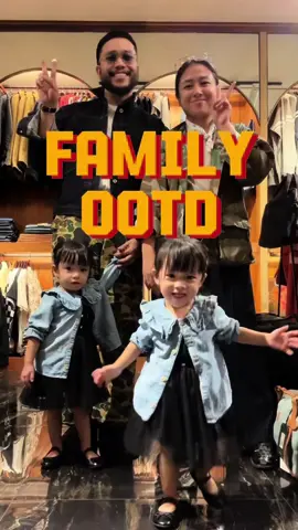 Family OOTD @ The Signet Store Rockwell #OOTD #whatwewore #style #outfit #couple #familyootd #amekaji #fyp #foryoupage 