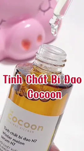 Tinh chất bí đao Cocoon. Kiềm dầu, ngừa mụn, se khích lỗ chân lông , giảm thâm mụn #cocoonvietnam #lamdep #myphamchinhhang #tinhchatbidao #xuhuong #gocnhocuametho #chamsocda 