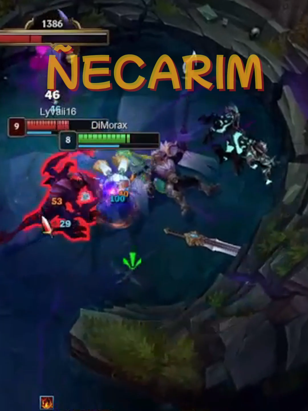 Un mini clip rapido. Esto paso en mi Directo en #KICK jugando ranks en lolcito como siempre como dicen #lolx100pre #gamingclips