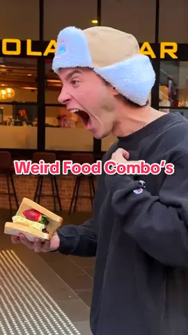 Trying Stranger’s Favourite Food Combinations! 😨 #foodreview #food #combination #challenge #sandwich 