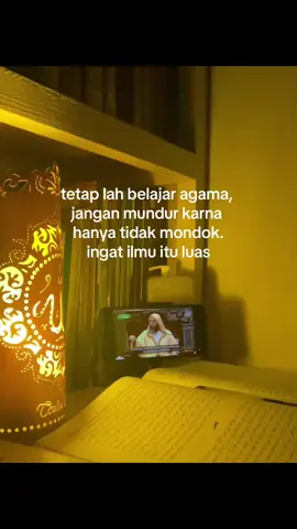 bagi yg kd skolah pondok jngn putus asa, masih ada majlis2 ilmu bnyak untuk di datangi, tinggal diri kita nya aj lagi mau atau kd nya🙏🏼✨
