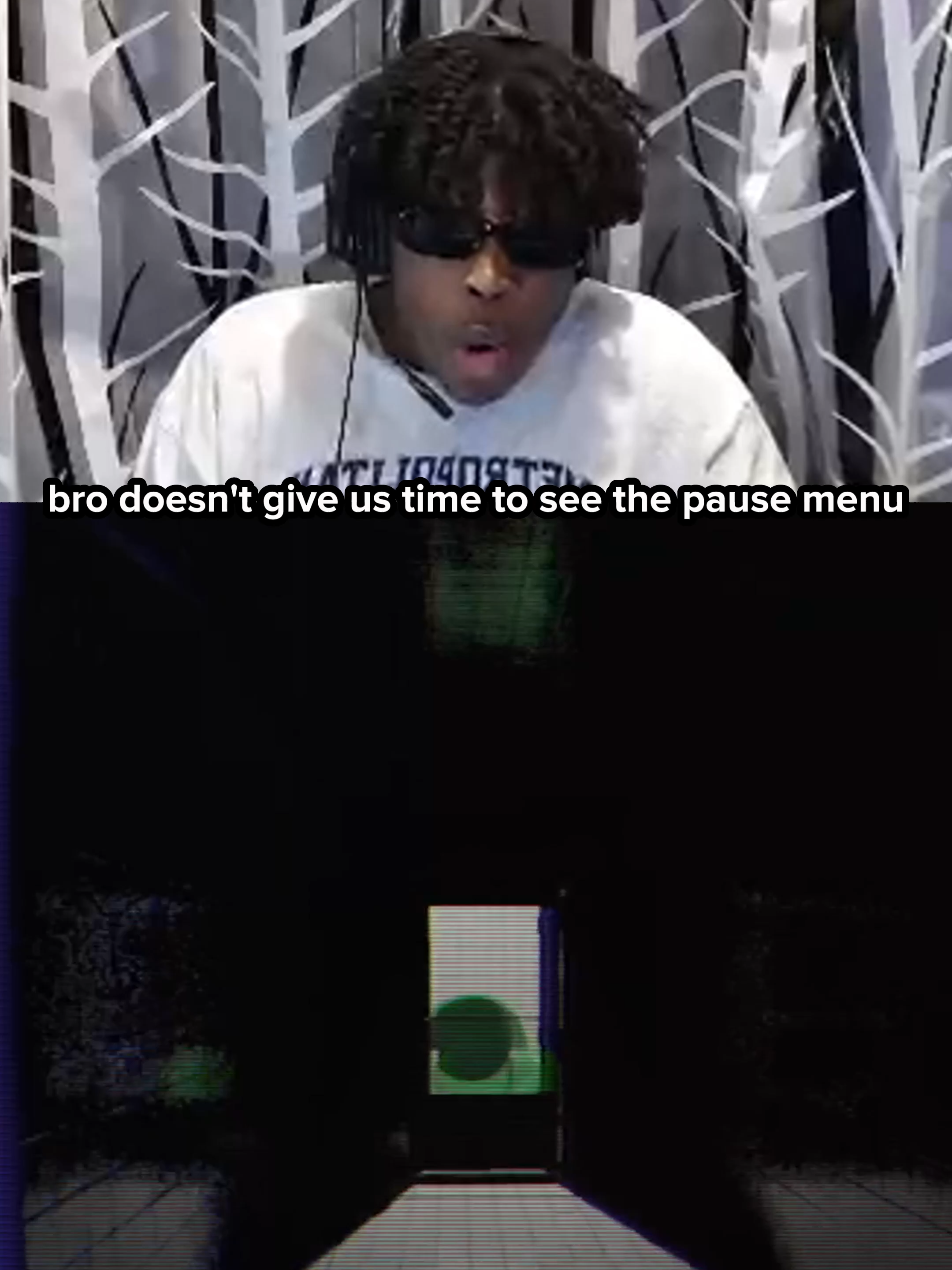 bro can quick exit in any game 😂 (Twitch: HeyyVance) #theclassrooms #residentevil #outlast #backrooms #scarygames #fypage #viral #funny #gaming #heyyvance