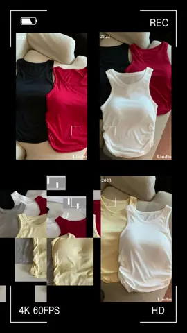 #CapCut Women's Vest Solid Ccolor Top Side Pleated Design Vest Slim Outer Jacket With Chest Pad Sleeveless Camisole Versatile And Fashionable Crop Top#girls #foryou #vest #Bra #icesilkfabric #fypシ #ComfortAlIDayLong #women #Umiwear 