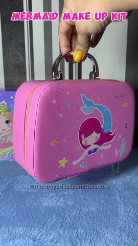 Mermaid Make-up Kit ✨ #makeupkitforkids #mermaidmakeupkit #nontoxicmakeup #toyforgirls #cosmeticbagforkids #tiktokmom #toddlermom #fyp #foryou #foryoupage 