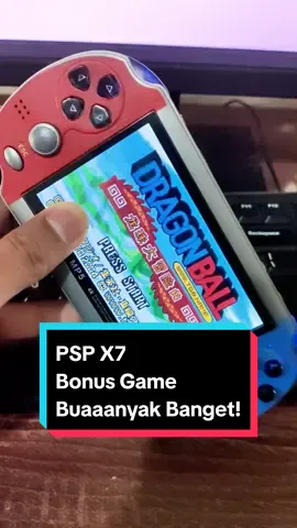 langsung dapet Game banyak banget saat pembelian PSP X7 ini #nintendo #sega #gameboyadvance #gameconsole #gameboy #hobby #toys #fun #gameplay 