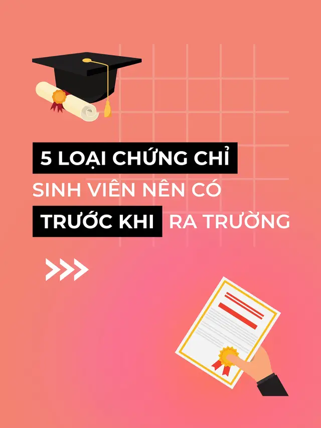 Các loại chứng chỉ sinh viên nên có trước khi ra trường #isb #daily #certificate 