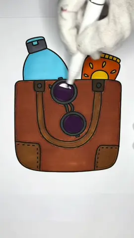 Bag 💼  #asmr #bag #satisfyingcoloring #relaxingvideos #asmrsounds #colourwithme #coloringbook #colourtherepy #therapy #coloring