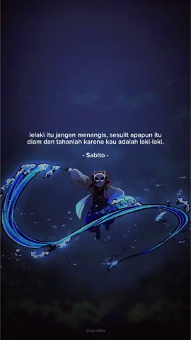 lelaki harus kuat! #sabito #giyuutomioka #demonslayer #kimetsunoyaiba #fyp 