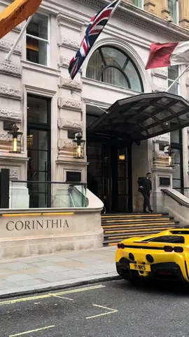My new favourite hidden gem in London 🇬🇧🤍 #london #fypシ゚viral #londonlife #fypage #corinthialondonhotel #cozyvibes 