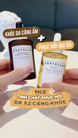 Mix tinh chất để X2 hiệu quả phục hồi khoẻ da cùng #SKIN1004Vietnam #madagascar #centella #DiuDa #PhucHoi #sale66 