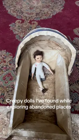 Why is there always a doll? 😭 #urbex #abandonedplaces #dolls #abandoned 