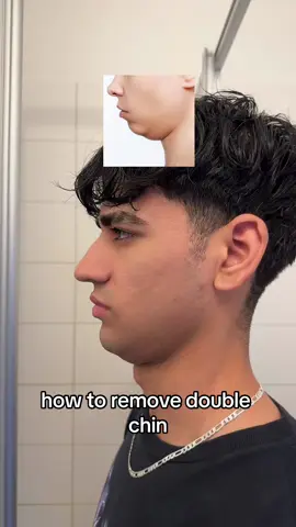 How to remove double chin ! #how #remove #doublechin #fyp #viral 
