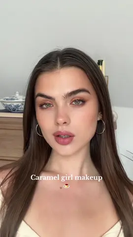 next step using the actual foods for the makeup… #caramellatte #makeup 