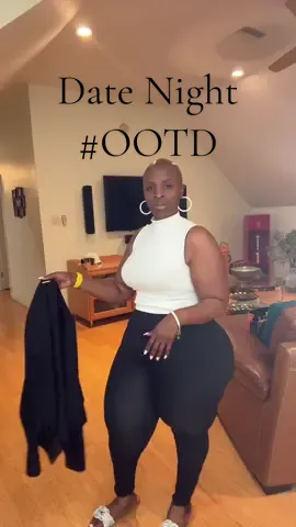 Date night #OOTD ✨Quick comfy outfit #blazer #michealkors #leggingsoutfit #mocknecktop @Steve Madden Col #shoes @KURT GEIGER LIMITED #purse #bracelet #curvy #curvyfashion #curvytiktok #curvyfitness #plussizeedition #plusize #fashiontiktok #fashionhacks #fashioninspo #fashiontok #baldie #baldgirl #MomsofTikTok #over40fashion #fypシ゚viral 