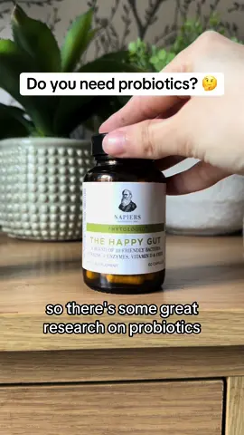 If you arent already taking a probiotic supplement its never too late to start!!! ✨ Napiers and probio7 have a great range of probiotic supplements that can be found on TikTok shop 🛍️🎉 #herbalist #guthealth #probiotics #guthealthtips #supplements #gutcleanse 