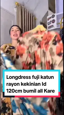 Longdress fuji katun rayon kekinian Id 120cm bumil all Karet#longdressterbaru #dasterterbaru #dasterbumil #belilokal #racuntiktok #fypシ 