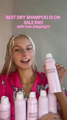 this dry shampoo has a 4.9/5 rating!!!#dryshampoo #beachwaversecondchance #secondchancedryshampoo #bestdryshampoo #bestdryshampoos #dryshampoos #dryshampootiktok #tts #tiktokshop #deal #sale #beachwaverdeals #beachwaversales 