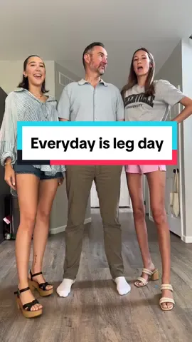 Add a 5’9 mom, long legs were a guarantee #tall #tallfamily 
