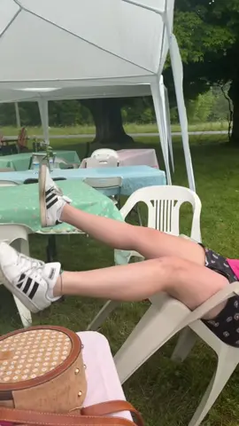 When you break a chair by sitting in it so you decide to try to finish breaking it but fail💀😂#michigan #greatoutdoors #fail #funny #fall #gradparty #badidea There is also a second attempt when this one didnt work😬 @Jess 