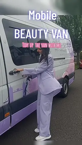Tidy up  the van with me 😃 #mumdaughter #pamperparty #kidspamperparty #nails #manicure #nails #waxing #morden #beautyvan #pampervan #faith #beautysalon #mumlife #mumtreats #mumsoftiktok 