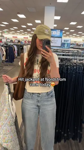 So happy i have a nordstrom rack near me now 😍  #foryou #nordstrom #nordstromrack #shopping #jackpot #shoppinghaul #haul #clothes #retail #retailtherapy #smallcontentcreator 