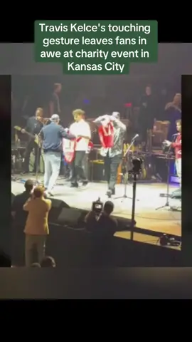 #Travis #Kelce's #touching #gesture #leaves fans in awe at charity event in #Kansas #City. #todaydrama #todaynews #news #newshot #dramanews #newstoday 