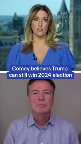 In an exclusive interview with CTV Question Period, former FBI director James Comey said he believes Trump can still win the election. #trump #election #usa #president #donaldtrump 