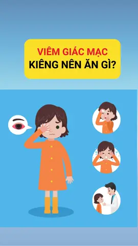 4 thực phẩm cần tránh khi bị viêm giác mạc #viemgiacmac #chamsocmat #minhnhankhang #xuhuong 