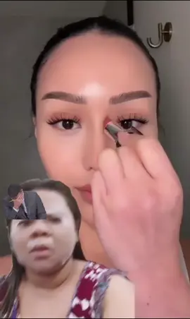 Tutorial gone wrong 😂😂#viralvideo #fyp #fypシ #today #trending #viraltiktok #funny #makeuptutorial #makeup #funnyvideos 