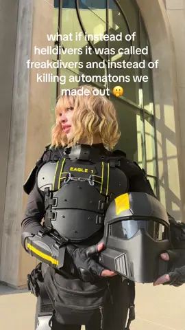tryna ⬆️➡️⬇️⬇️⬇️? #helldivers #helldivers2 #eagle1 #cosplay #fy 