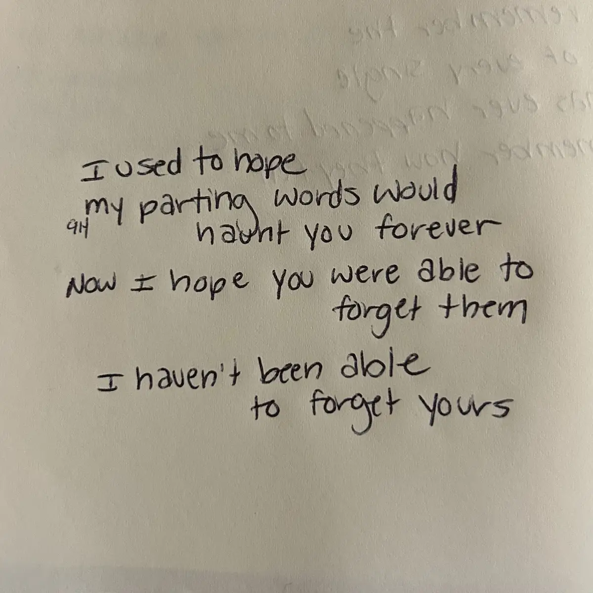 Time means forgiveness and looking back with love sometimes #poems #latenightthoughts #sundayscaries 