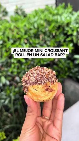 Nuevo spot en la cdmx que me tiene volada 😍 @Greys Salad Bar MX 🥬 #saladbarcdmx #saladbar #greyssaladbar #cdmx #minicroissantroll 