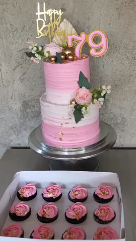 Happy 79th Birthday Nanay! I hope you like your Pink & Gold themed cake💕 #CapCut #pink #gold #happybirthday #happy79th #79 #2tier #cake #cakedecorating #cakevideos #videos #Cavite #axelsixxbakeshop #madetoordercakesanddessert #santoltanzacavite #marimar #marimartrend #marimarchallenge #2024trends #june #trends #2024 #birthdaycake #cakesoftiktok   #tiktok 