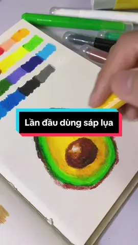 Sáp lụa nghe hơi lạ #saplua #thienlong #colorkit #painting #vpp #LearnOnTikTok #xuhuong #muataitiktok #review 