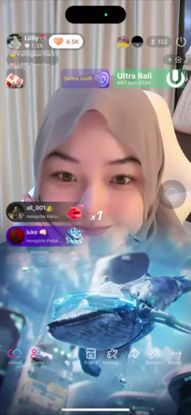 INII TERKERENNN SIIII🩵 tingkyuwww abangg abangg gueeee udahh langsung spill todayy HAHHAA HAPPY!!🩵🩵 @lukely 👊🏻 @bayuhuda2 @Taurus 🇨🇦 @Ochobot  #giftbaru #giftbarupaus #giftbarulive #giftbarutiktok 