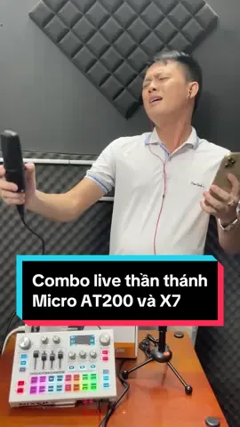 Combo livestream thần thánh Micro AT200 ISK và soundcard X7 dành cho idol live #at200 #soundcardX7 #live #combolive #mtmax #shoptien 