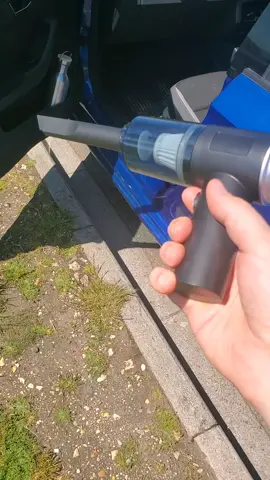 Mini USB Car Vacuum #automotive #caraccessories #vacuum #FathersDay #tiktokshop 