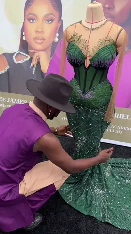 check out the details  dress from our MASTERCLASS  #Fashiontiktok #ABAFASHIONSCHOOL  #exploremore  #luxurydesigner  #Corsetweddingdress  #bestoutfits  #ankaragrid  #fashion 