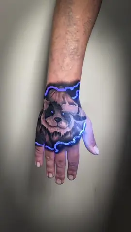 🐼🐼🐼⚡️⚡️⚡️ IG: jjhalltattoo  #jjhalltattoo #uvealism #panda #uv #uvtattoo #uvtattoos #uvtattooink #uvart #uvartist #uvink #uvinktattoo #glowing #glowtattoo #handtattoo #handtattoos 