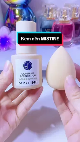 Một em kem nền giữ nền siêu lâu trôi mà che phủ đỉnh lắm nha mấy bà , tui mê xỉu 🍀#kemnen #kemnenmistine #mistine #makeup #xuhuong #trending 