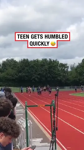 Wait for it 💀 (🎥: Collab) #ladbible #funnyvideos #humbledrealquick #humbled #instantkarma #lol #race #teens