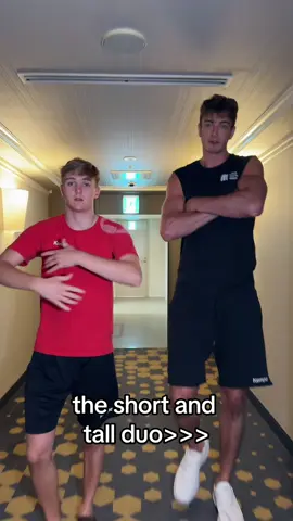 the best duo #tall #short #height #fyp #foryou 