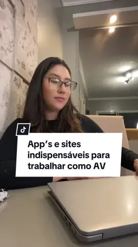 Esses são os aplicativos e sites que toda A.V. precisa!✍🏼 #assistentevirtual #trabalhoemcasa #fyp #assistenciavirtual 