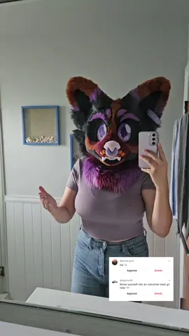 Yes, you have no emotional regulation, I get it!  . . #fursuiting #furry #furrycommunity #furrytiktok #fursuit #cwb 