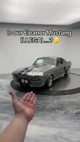 Would you guys pick up our Eleanor?🤔👇 #eleanormustang #gt500 #gonein60seconds #classiccars #mustang 